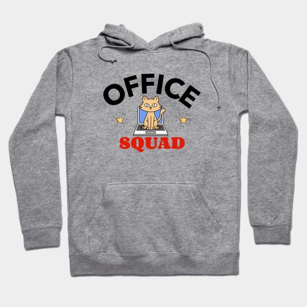 Office Squad Hoodie by Mountain Morning Graphics